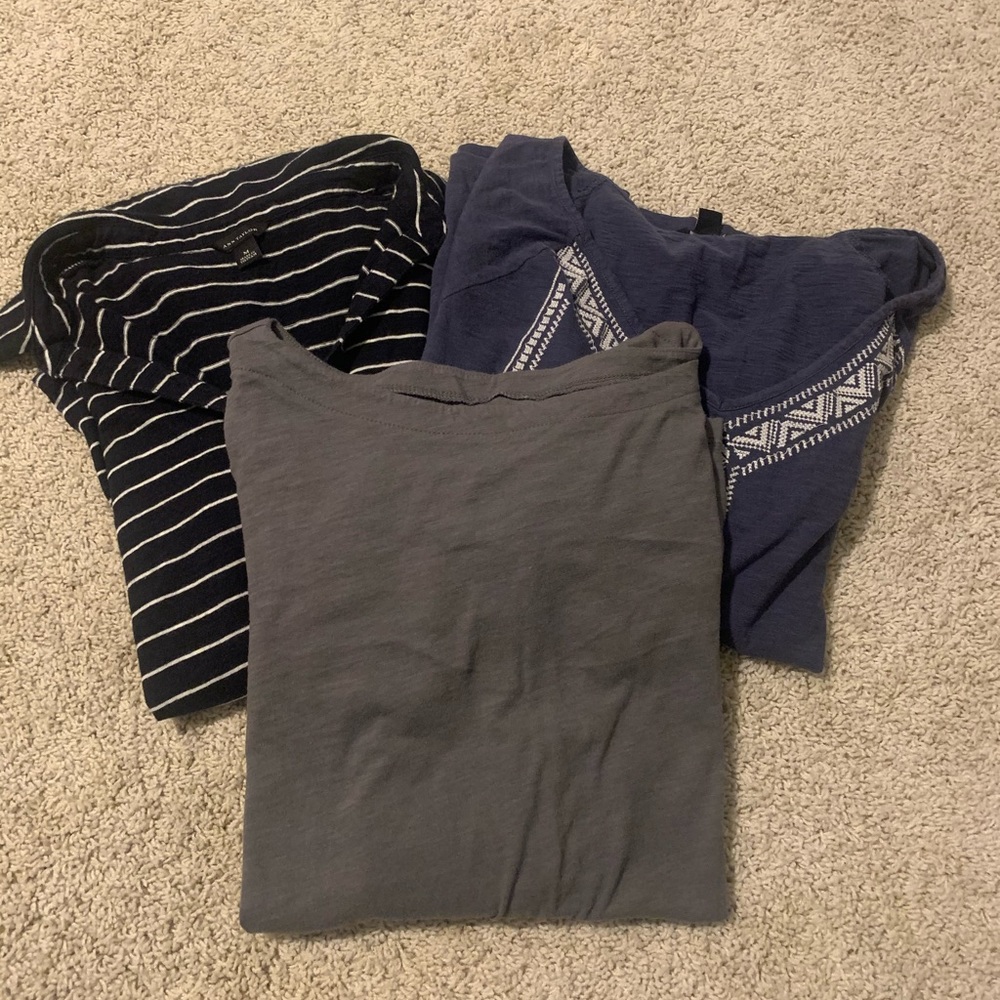 Ann Taylor long sleeve shirt pack